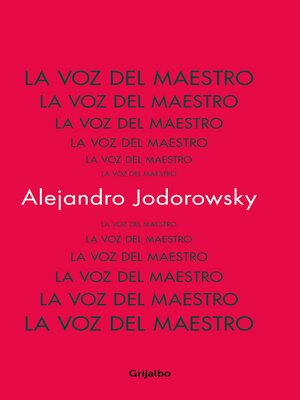 cover image of La voz del maestro